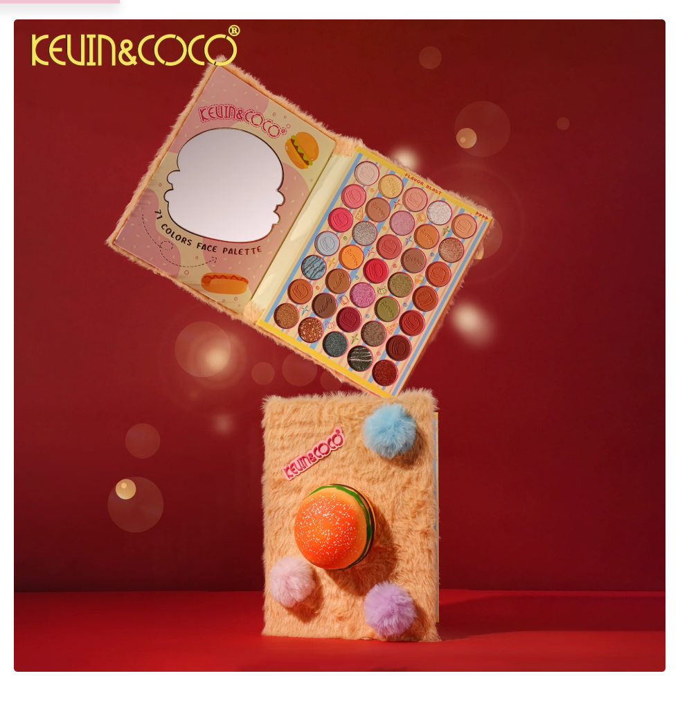 Kevin y Coco | Burger Plush Palette