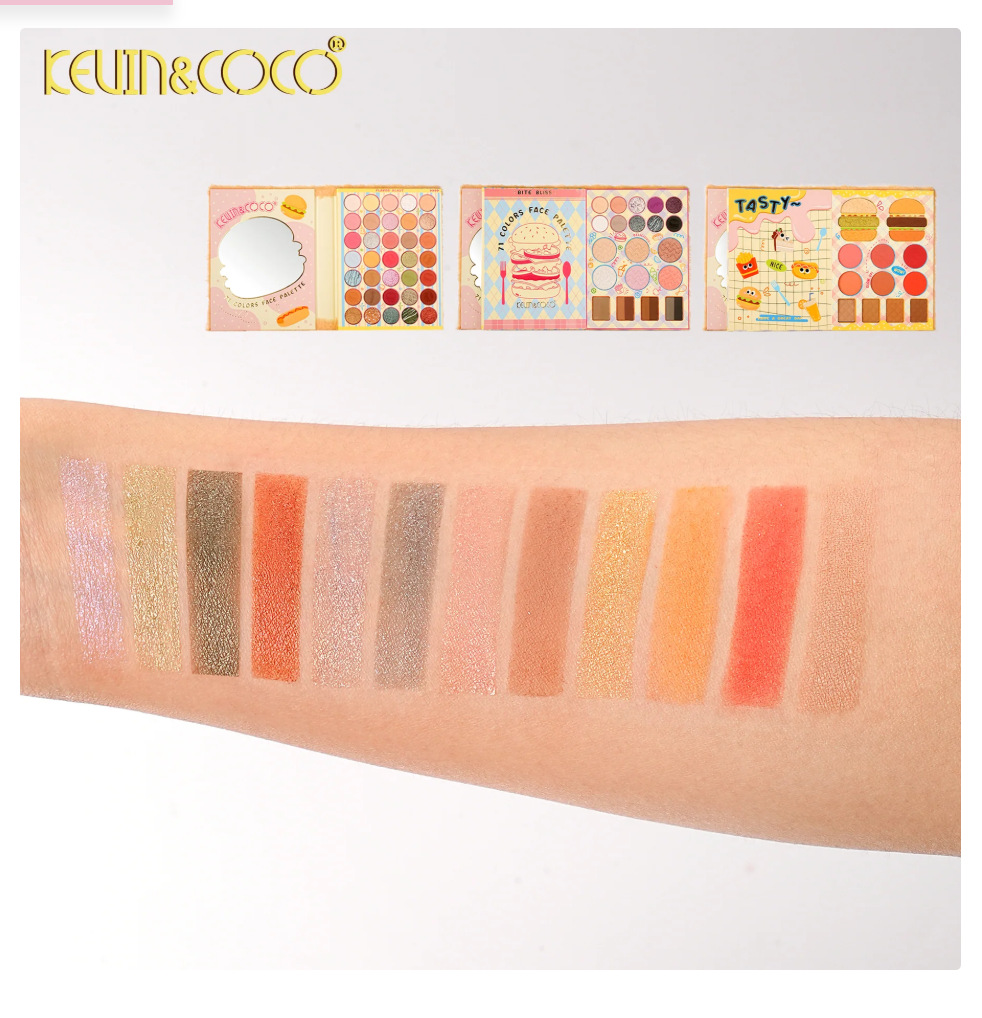 Kevin y Coco | Burger Plush Palette