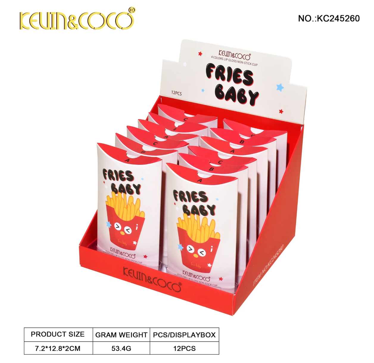 Kevin & Coco | Fries Baby Lip Gloss