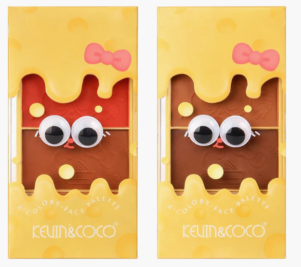 Kevin y Coco | Cheese Avocado Palette 4 color